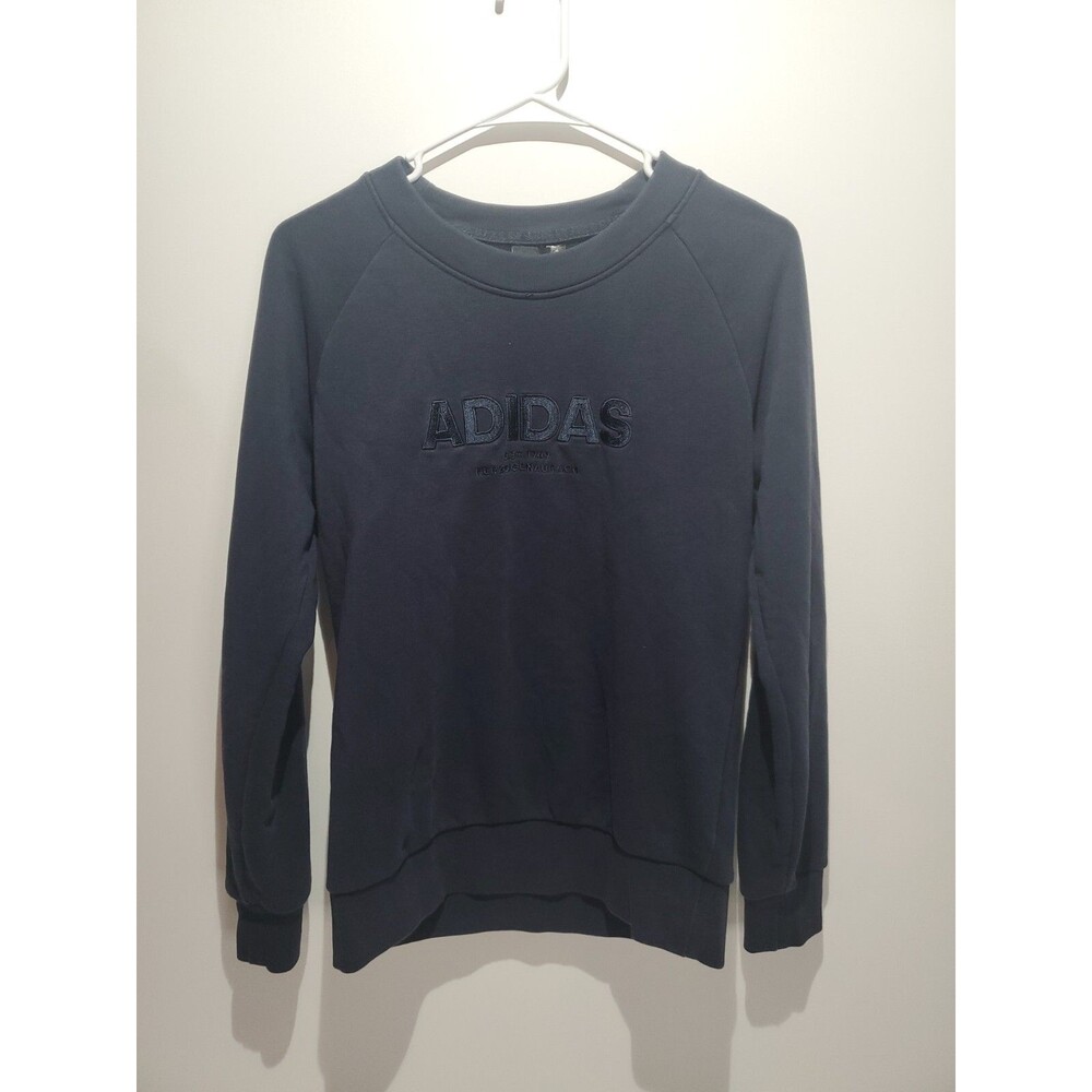 Adidas Women's Long Sleeve‎ Sweater, Small, Navy